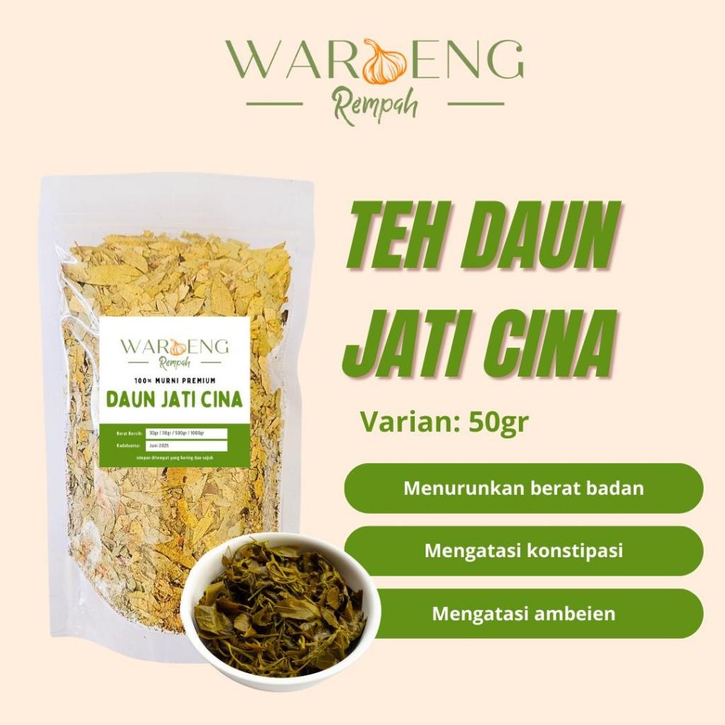 Senna Leaf Herbal Tea Loose Leaf 50g natural aroma ritual blend