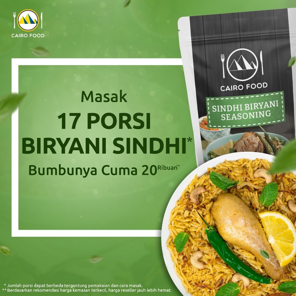 Rice Biryani Sindhi Seasoning Blend, sweet heat, street flavors kitchen staple