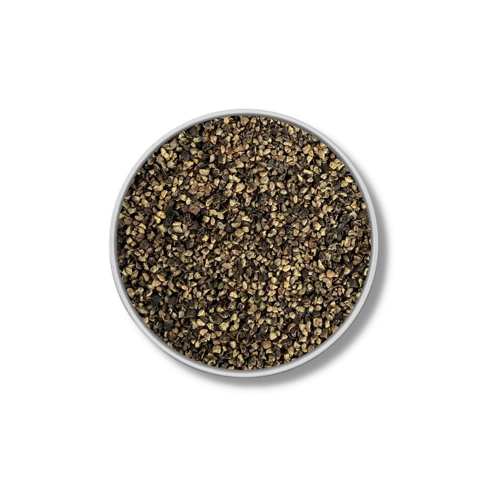 Bourbon Smoked Pepper Coarse Ground 2oz Perfect for Grilling Burgers Steaks V…