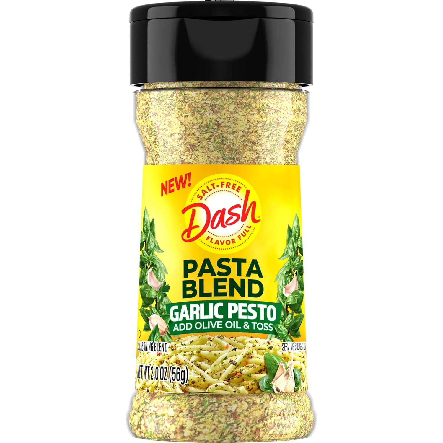 Dash Salt-Free Pasta Seasoning Blends, Spicy Italian, 1.6 Ounce (Pack of 8)