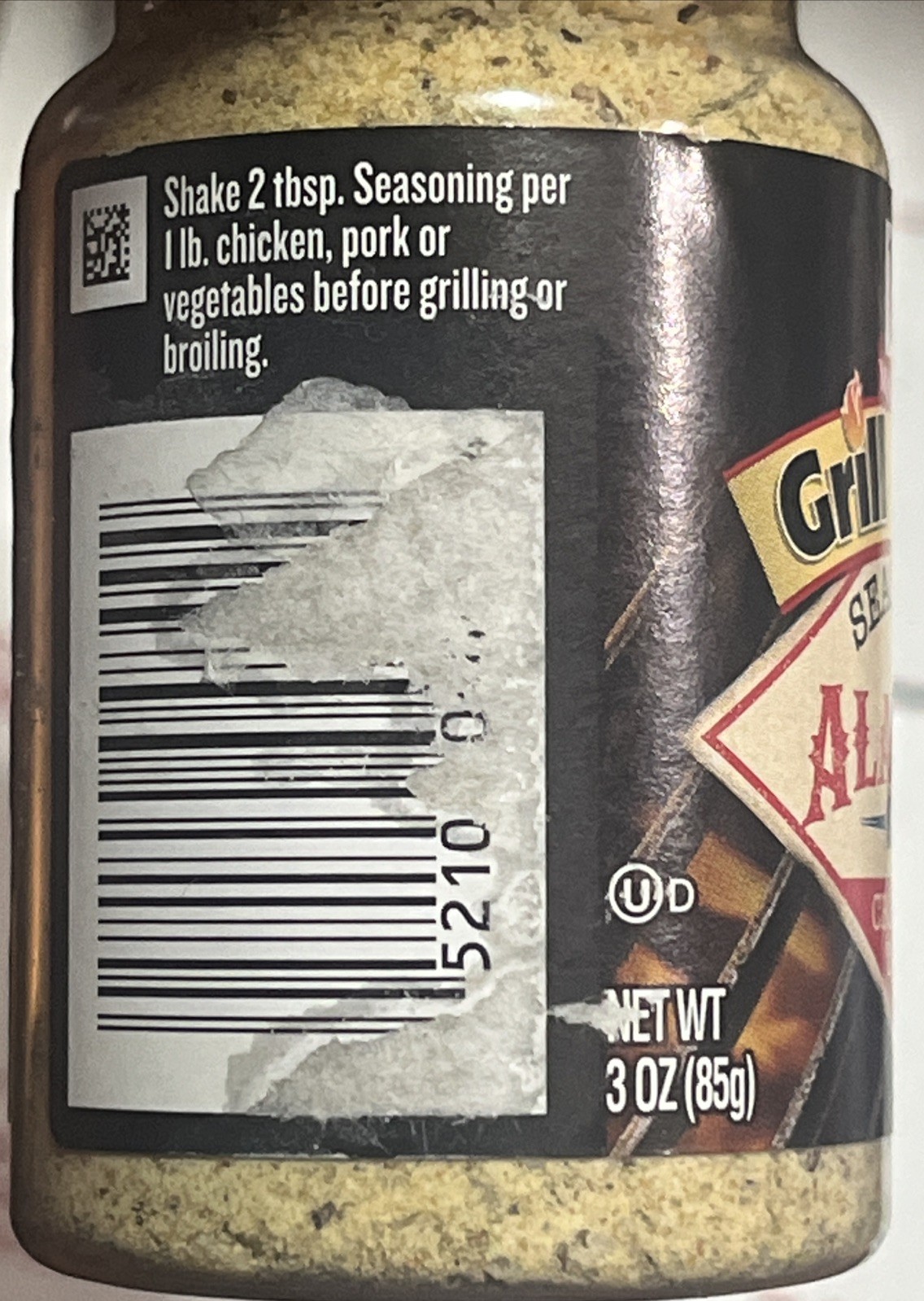 Discontinued McCormick Grill Mates 3 Oz ALABAMA Creamy & Tangy Expired HTF Rare