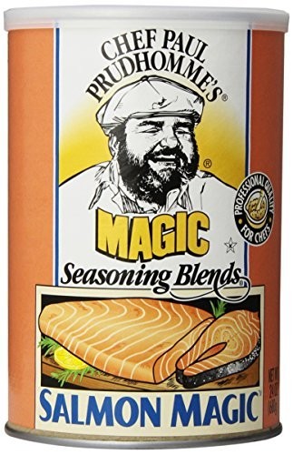 Savory Salmon Seasoning Blend – 24oz Canister, Pack of 4 – Gourmet Spice Mix