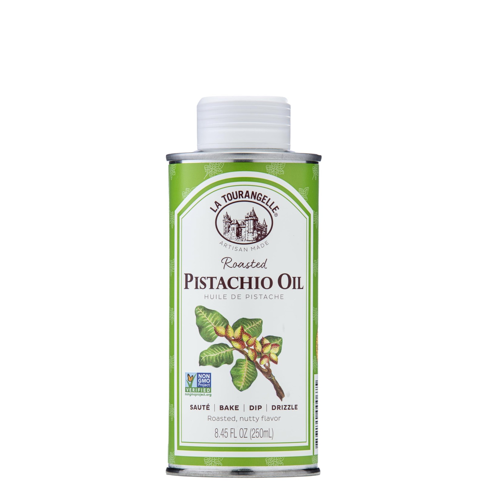 , Roasted Pistachio Expeller-Pressed Oil for Cooking, Baking, and Beauty, Add…