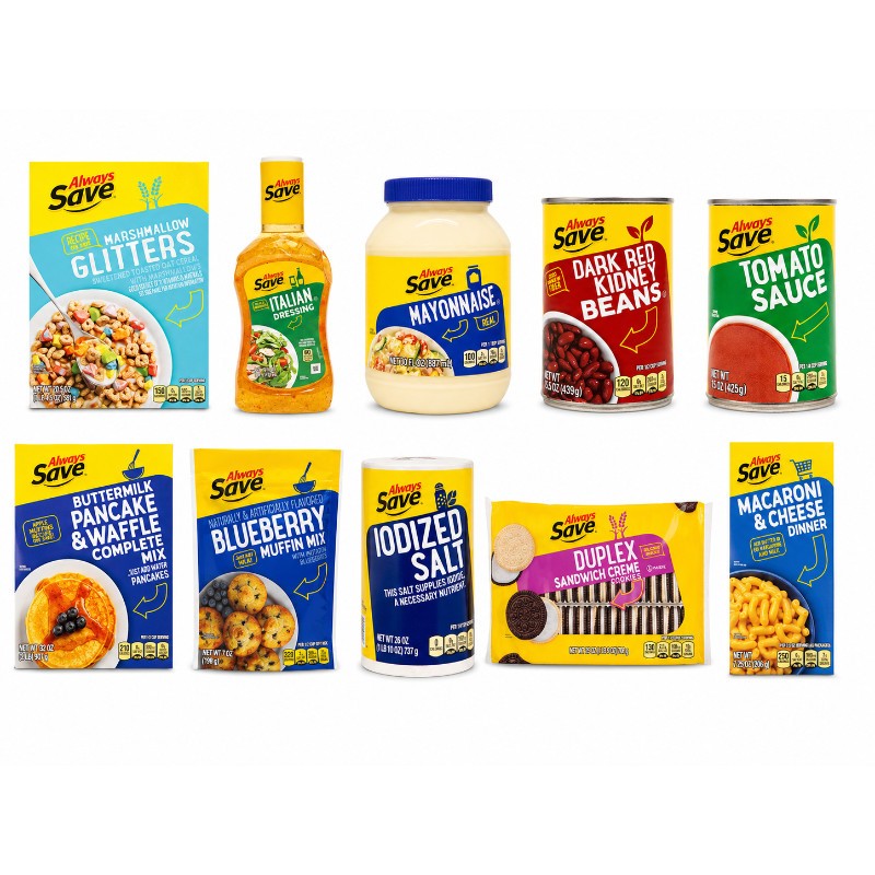 6x Always Save Pancake & Waffle Mix Breakfast Baking Bulk Bundle Sealed Lot 32oz