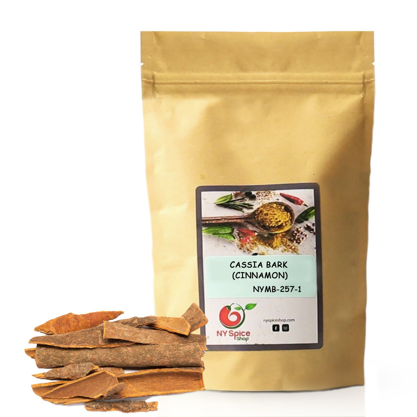Cassia Bark (Cinnamon), Cassia, Herb Item Weight 8oz-5lb