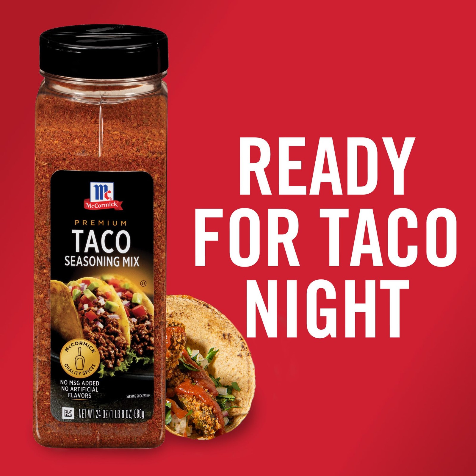 Mccormick Premium Taco Seasoning Mix 24 Oz 052100302461