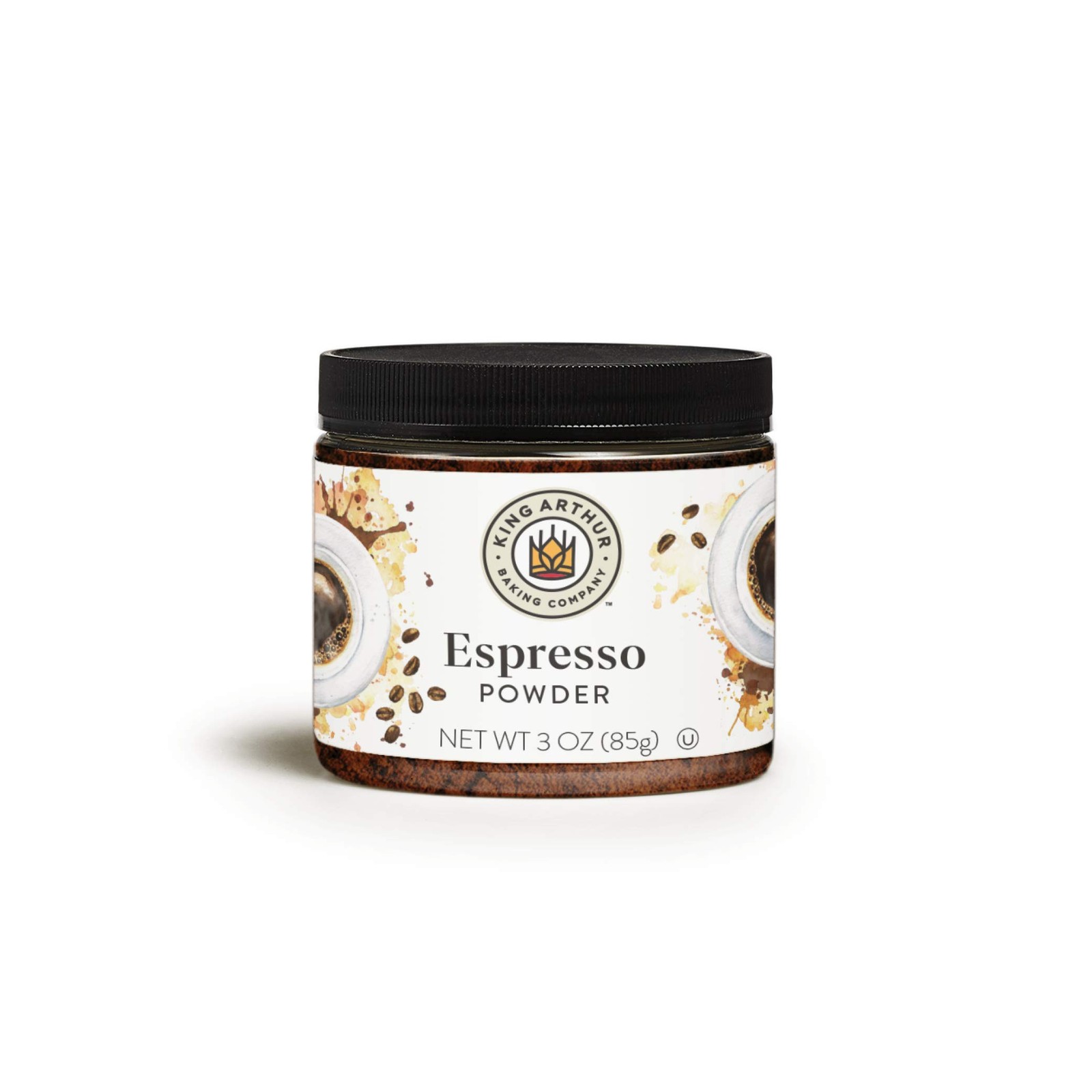 King Arthur Espresso Powder: Premium Baking 3 Ounce (Pack of 1), Brown