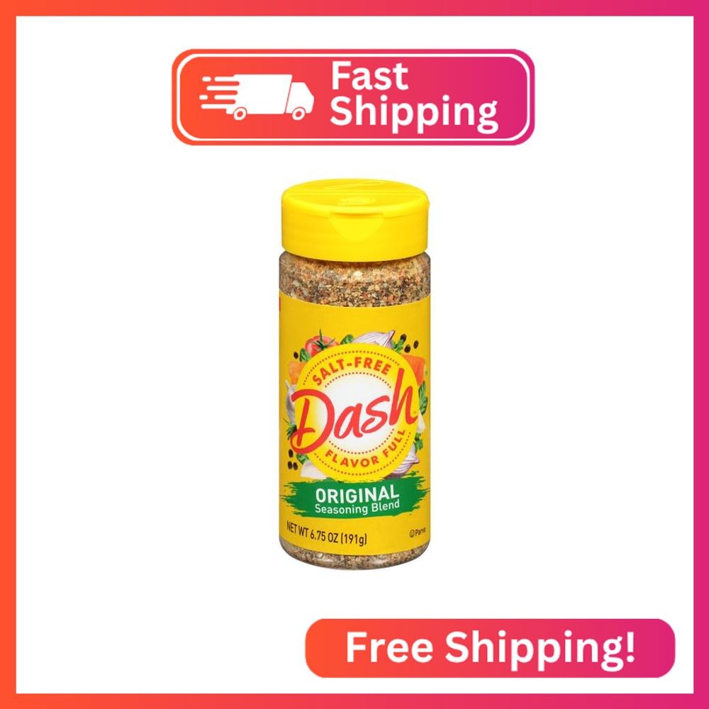 Dash Salt-Free Seasoning Blend, Original, 6.75 Ounce