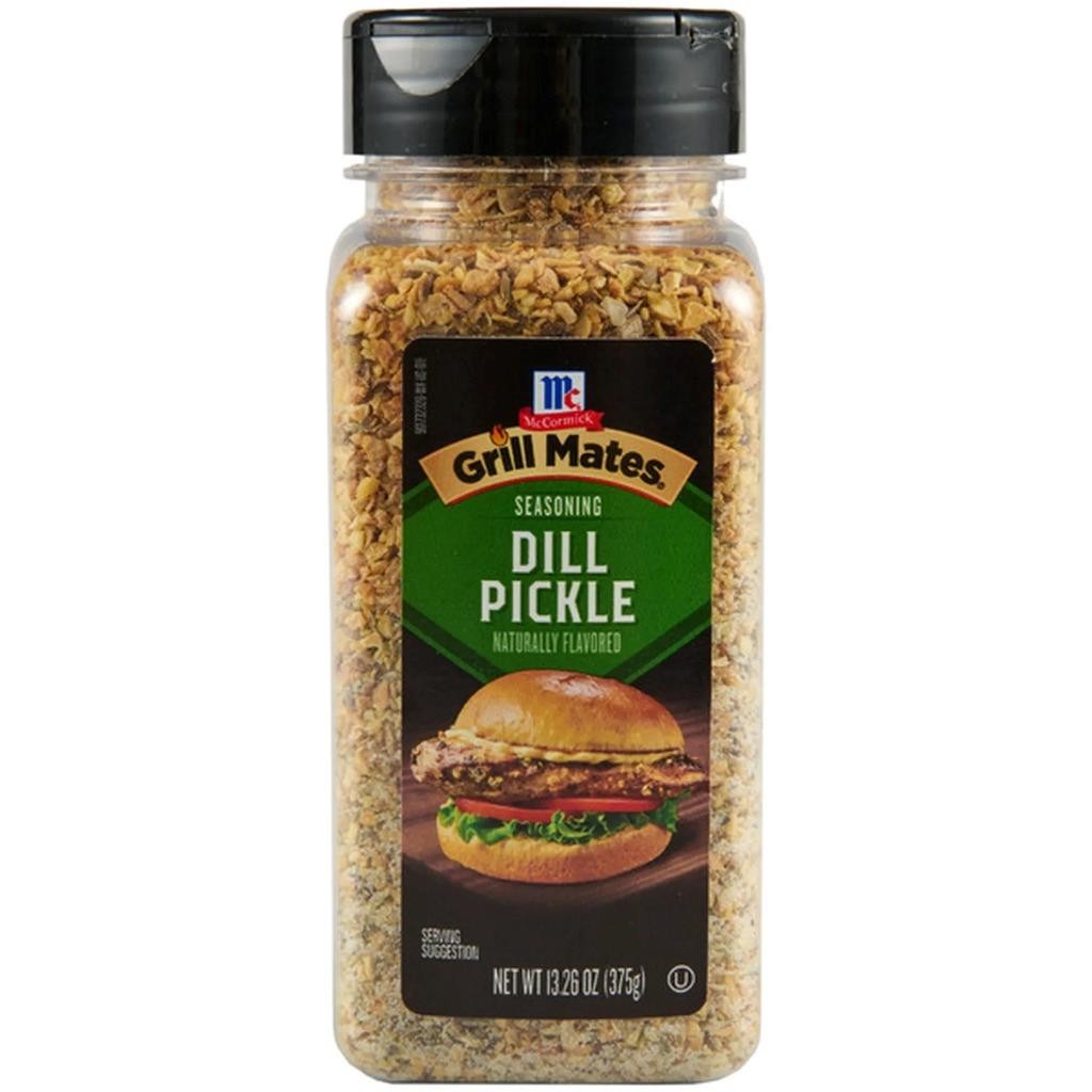 QTY 3 of McCormick Grill Mates Dill Pickle Seasoning 13.26 oz 375g Large Bottle
