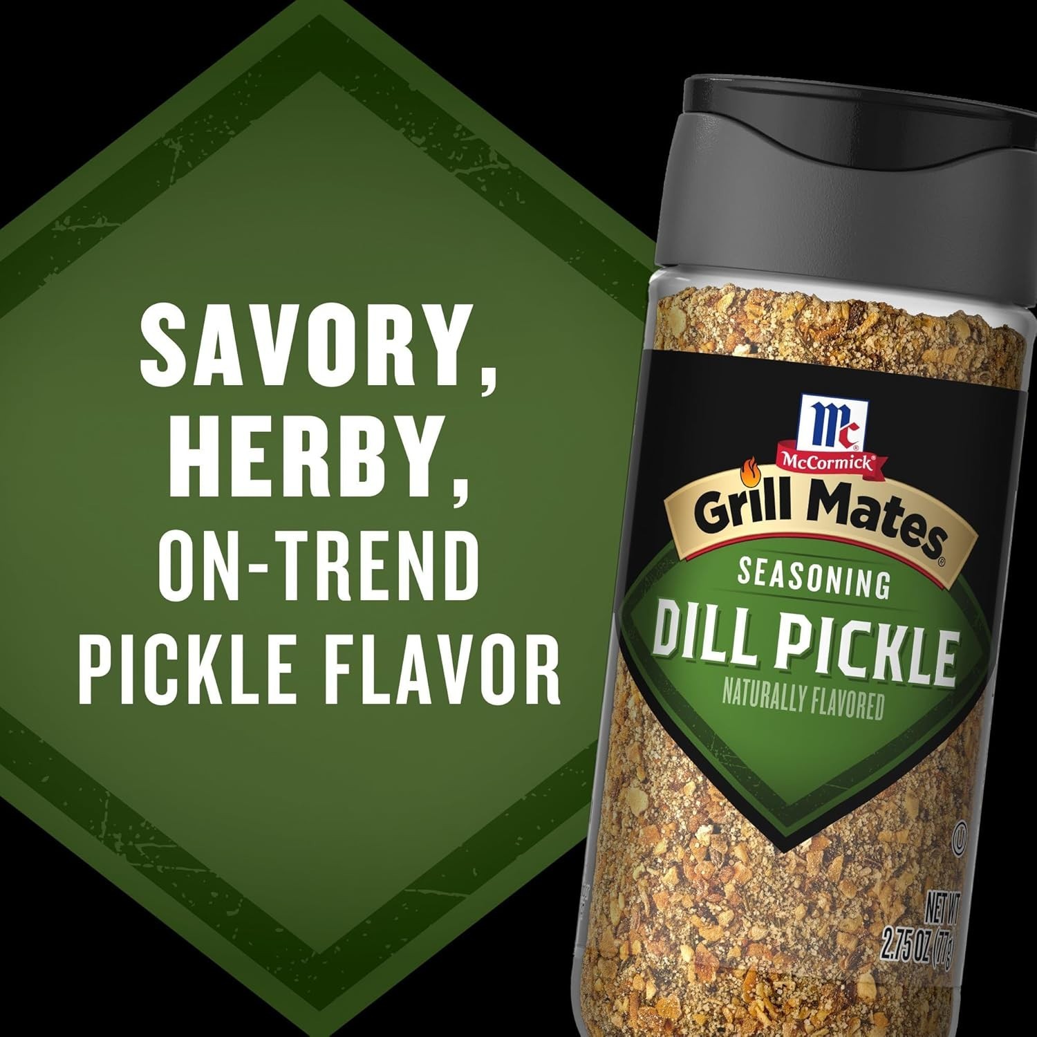Kosher Dill Pickle Seasoning by McCormick – 2.75 oz for Delicious Dishes
