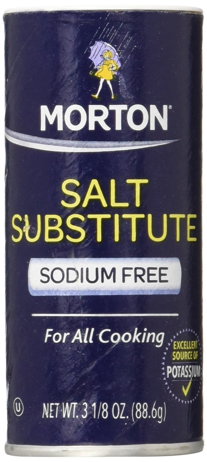 3.13 Ounce (Pack of 1), Morton Salt Substitute, Sodium Free, 3.125