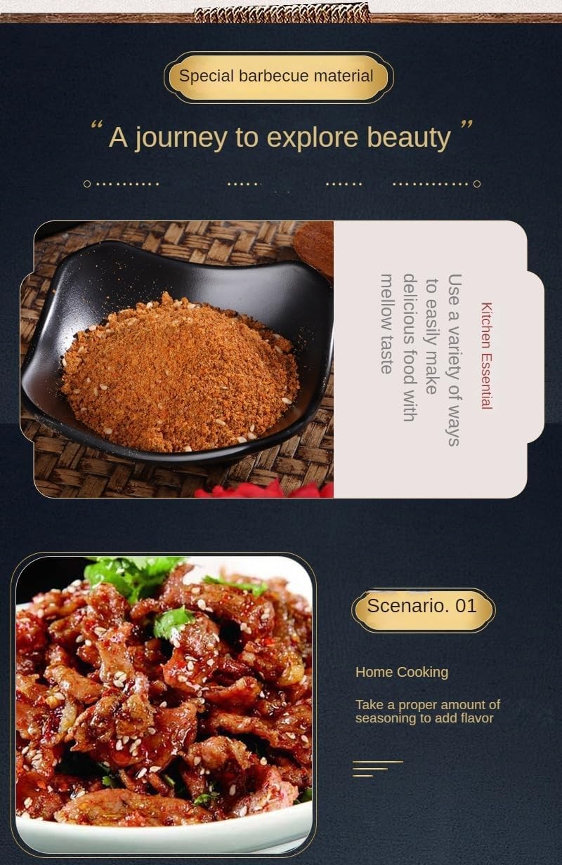 Zercumm Authentic Cumin Seasoning 14.1 Ounce BBQ Grill Spice for Meat Dips