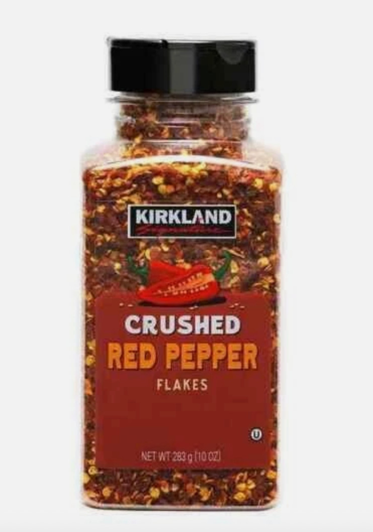 2 Pack Kirkland Signature Crushed Red Pepper 10 oz Flakes Pantry Jar Costco
