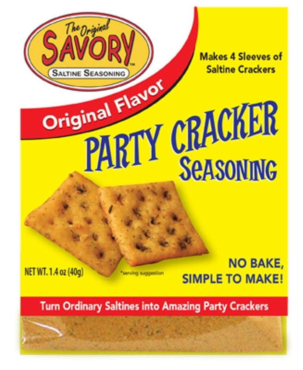 Savory Saltine Party Cracker Seasoning – Eight Flavors