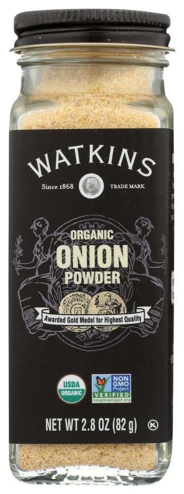 (Pack of 12) Watkins Organic Seasoning Onion Powder Spice Singles 2.8 Oz