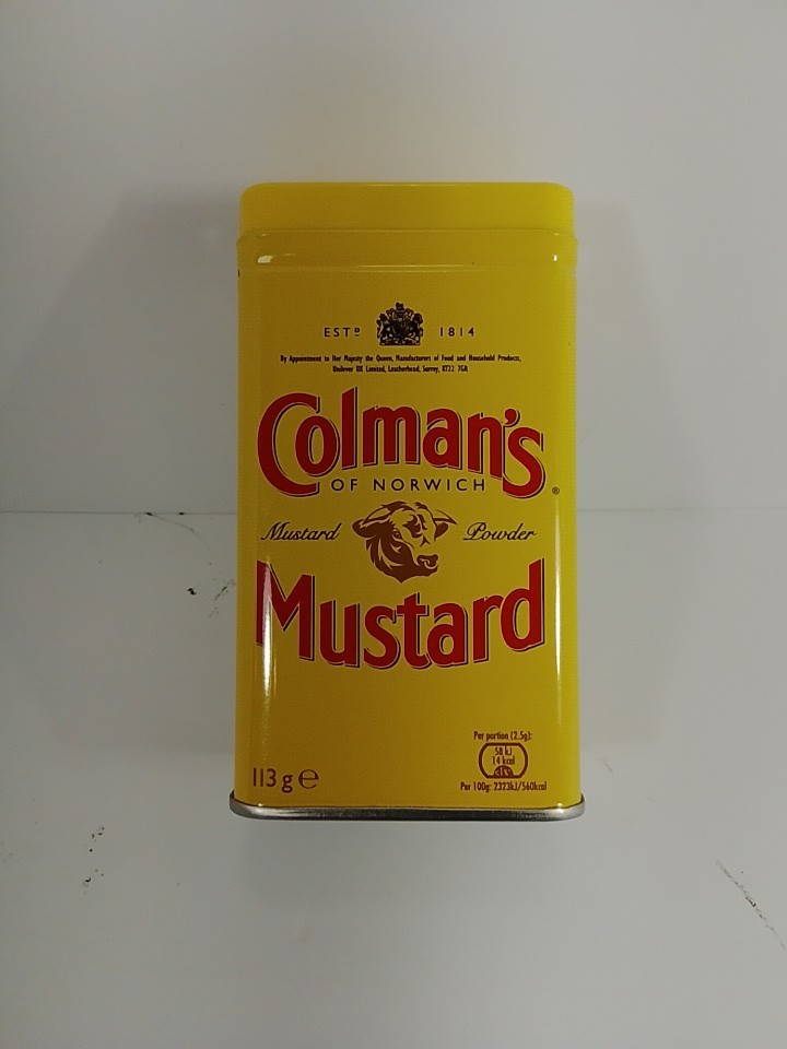 DRY MUSTARD POWDER, (PACK OF 1) COLMAN’S 4 OUNCE 4 OZ