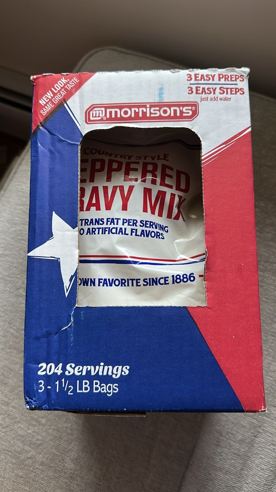 Morrison’s Country Style Gravy Mix 1.5 lbs., 3 pk.