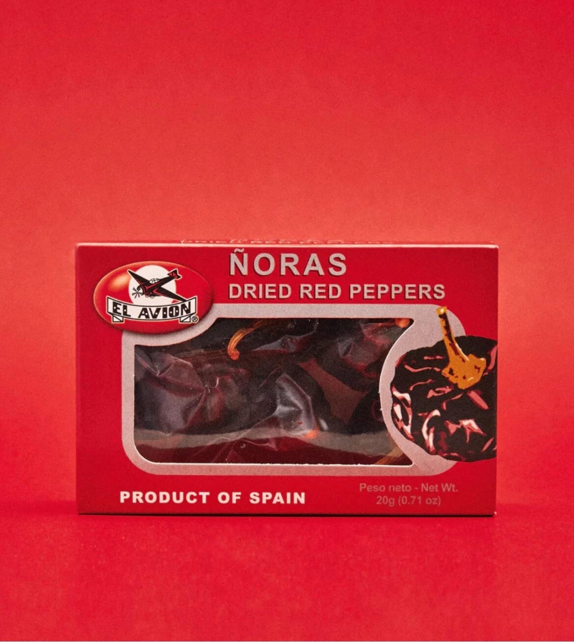 Dried Ñora Peppers (Ñoras) 20 g Product Of Spain X 2 Pack
