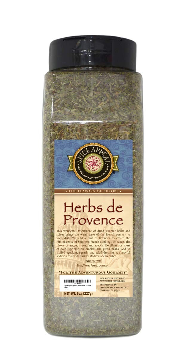 Dried Summer Herbs and Spices 8 Ounce Assortment for Mediterranean Cooking