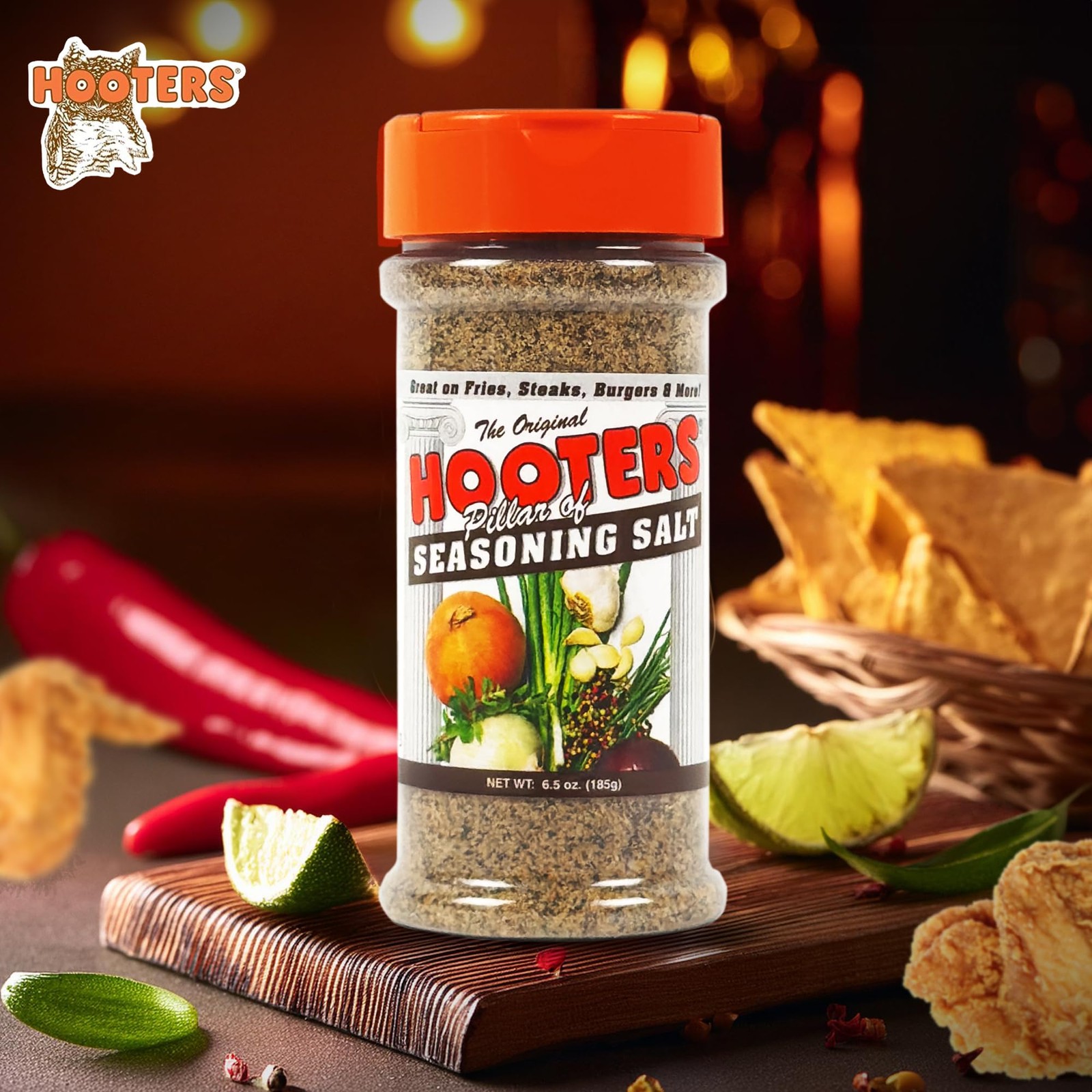 Seasoning Salt, 6.5-Ounce Pack of 6 for Flavorful Cooking and Grilling