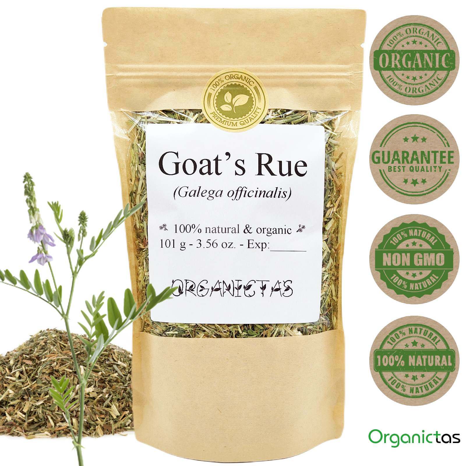 Organic GOATS RUE Tea Dried Cut Loose Galega Officinalis Premium Quality Herb