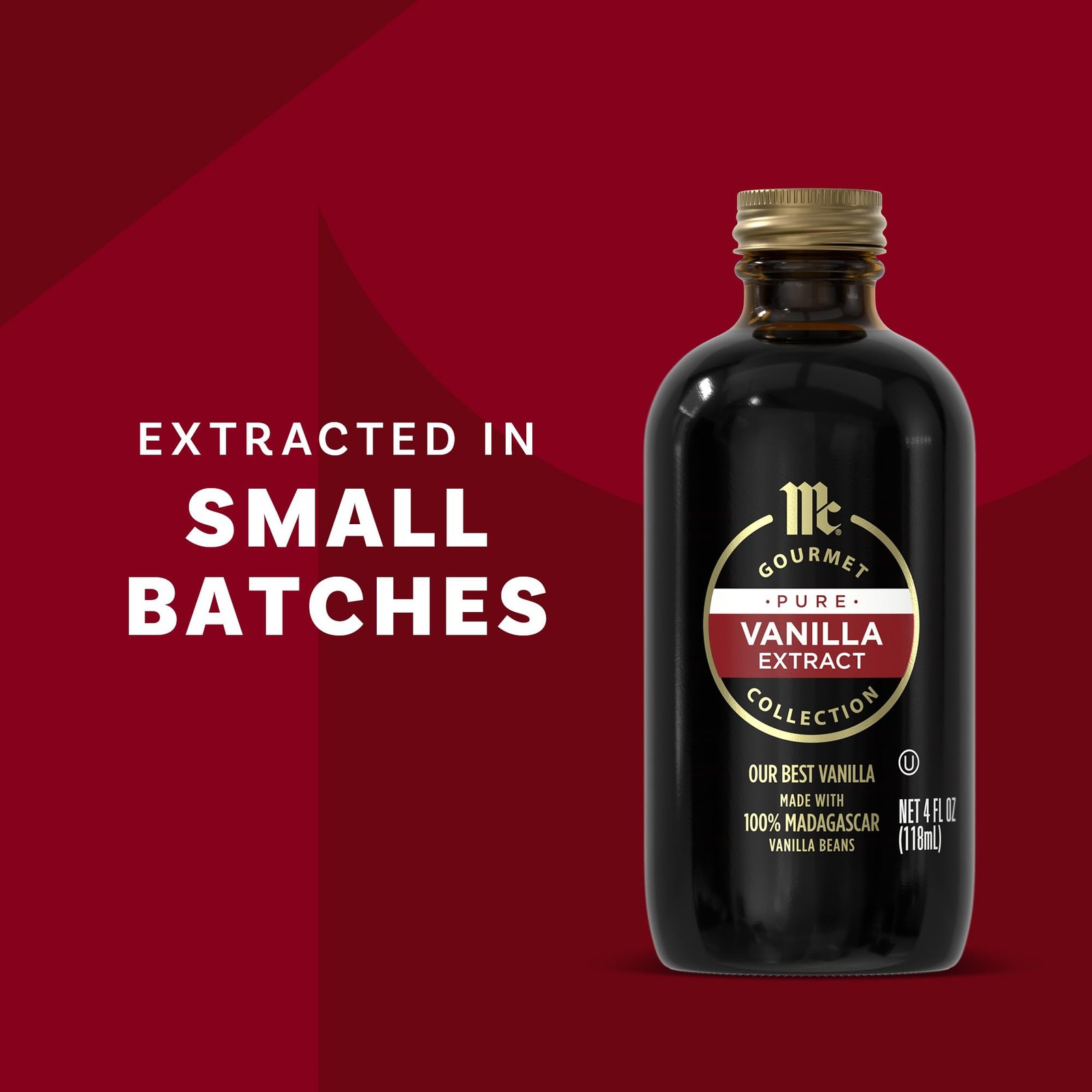 McCormick Gourmet Collection Vanilla Extract, Pure, Our Best Herbs & Spices