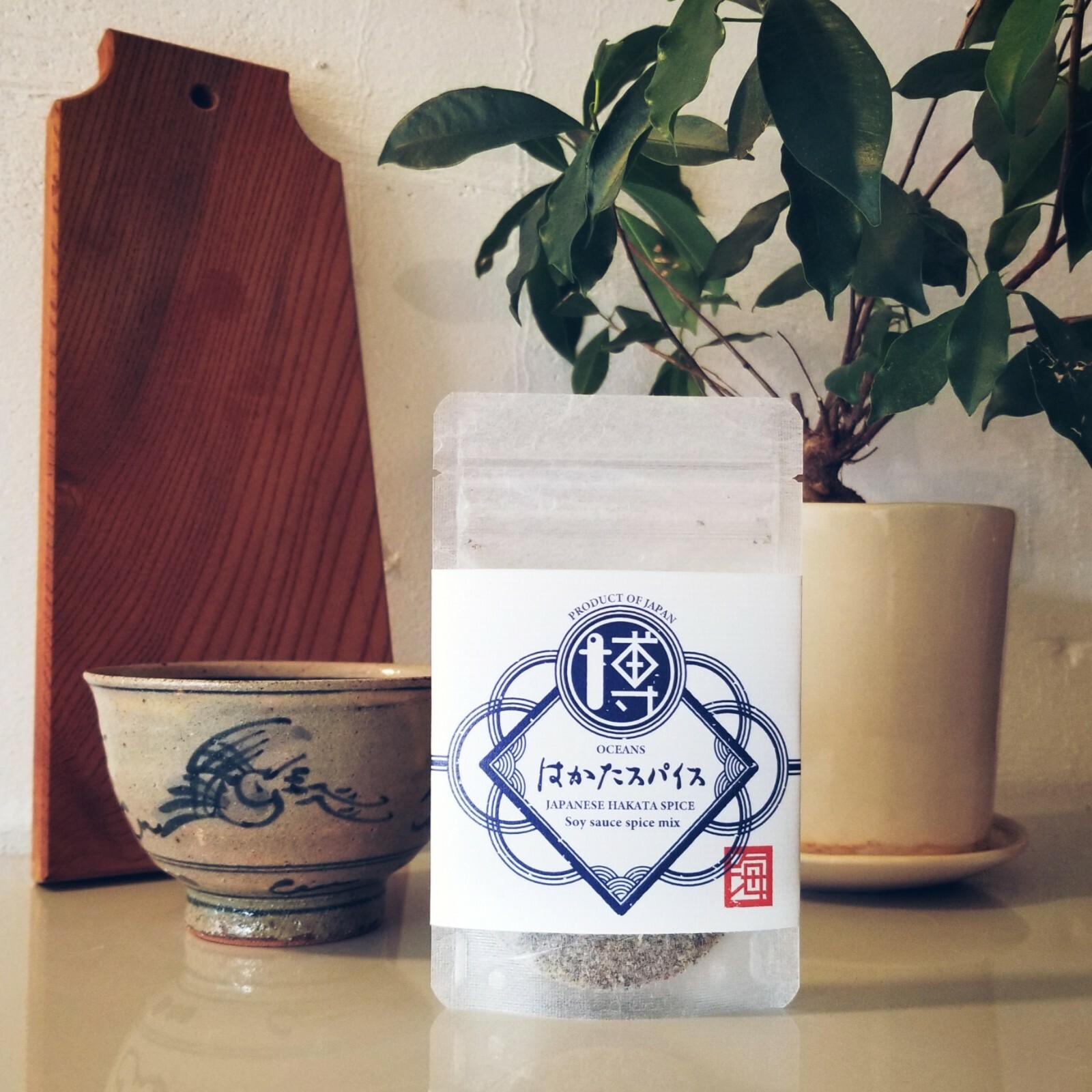 JAPANESE HAKATA SPICE 110g Value packet, Mixed spice, Steak, Soy sauce, JAPAN