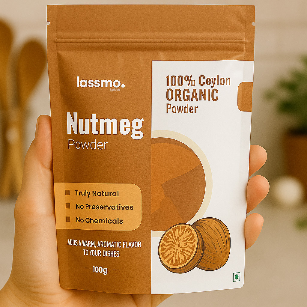 Ceylon Nutmeg Powder Muskatnuss Sweet Spice Baking Aromatic Herbal Organic Tea