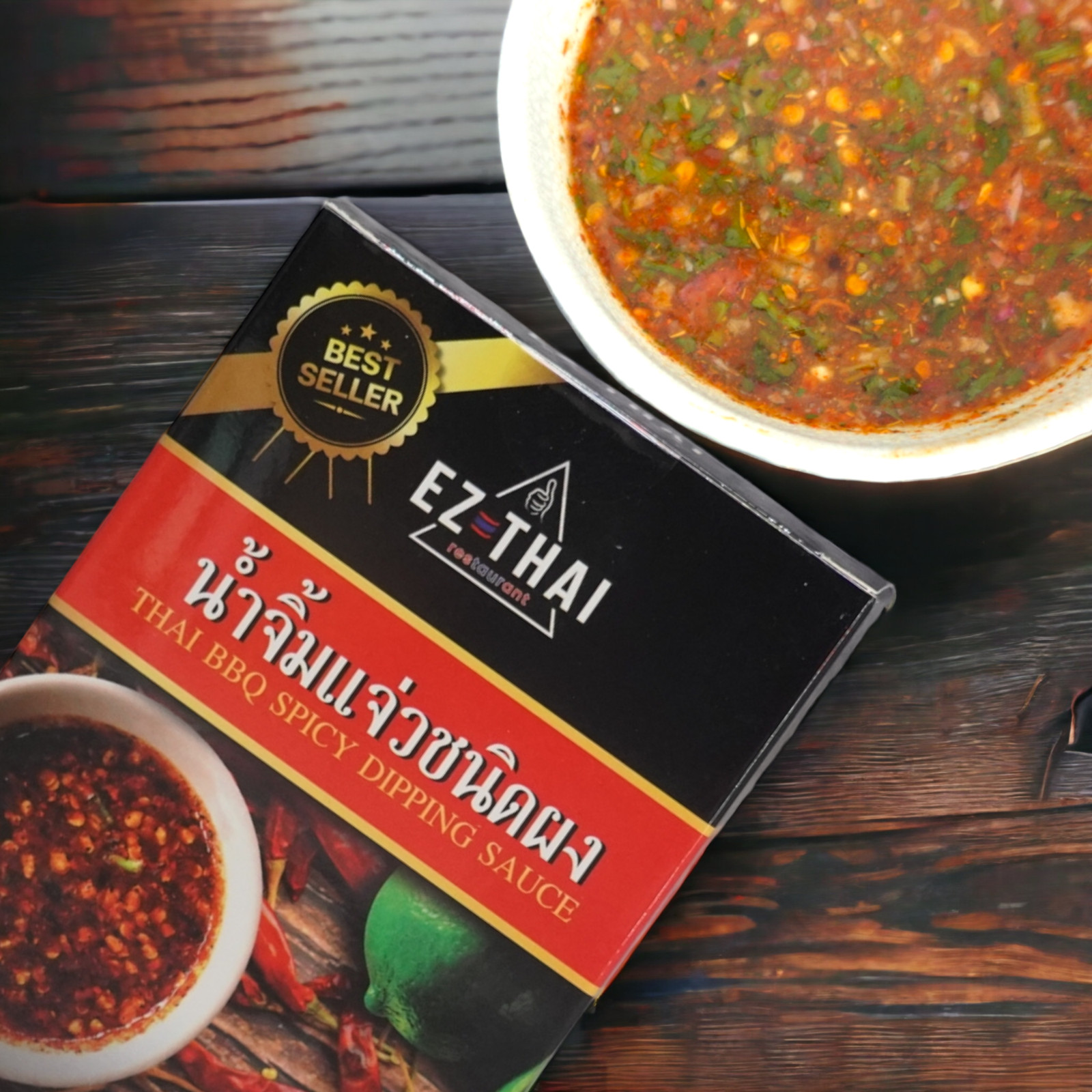 Value Pack 3 Thai Dipping Sauce 3.5 ounce Nam Jim Jaew Instant Powder Seasoning