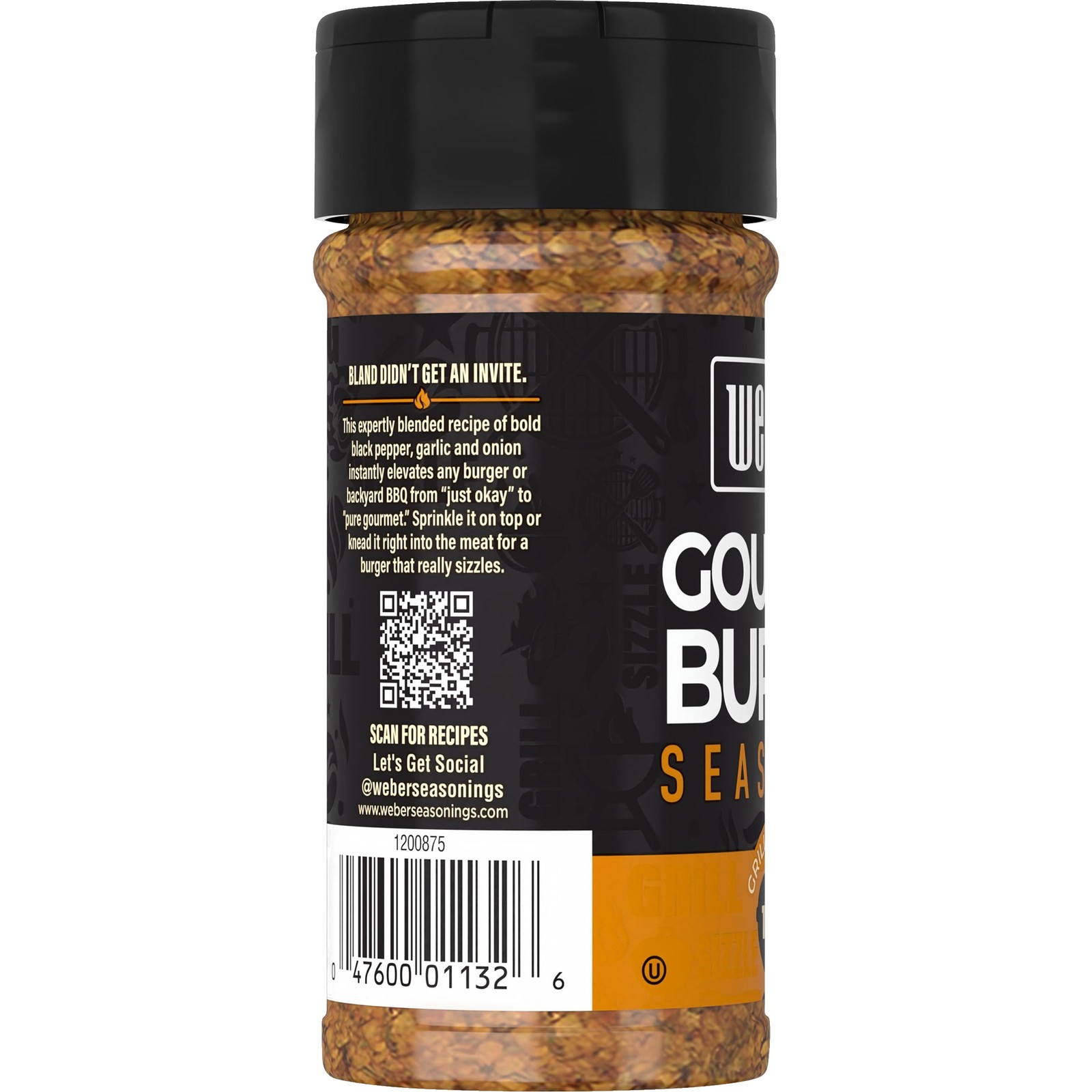 (6 pack) Weber Gourmet Burger Seasoning, 5.75 oz