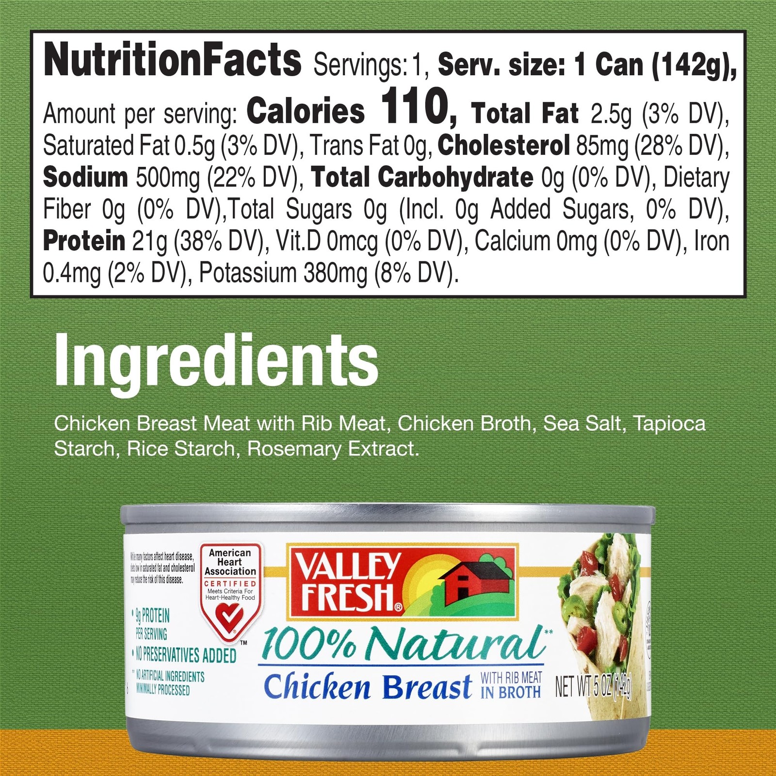 Chicken Breast 12-Pack, 3.75 LB