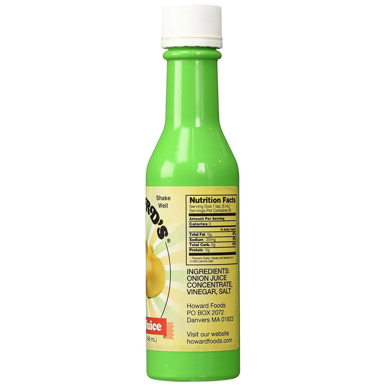 Howard’S Onion Juice, 5 Fl Oz | Pure Liquid Onion Seasoning | All-Natural Flavor