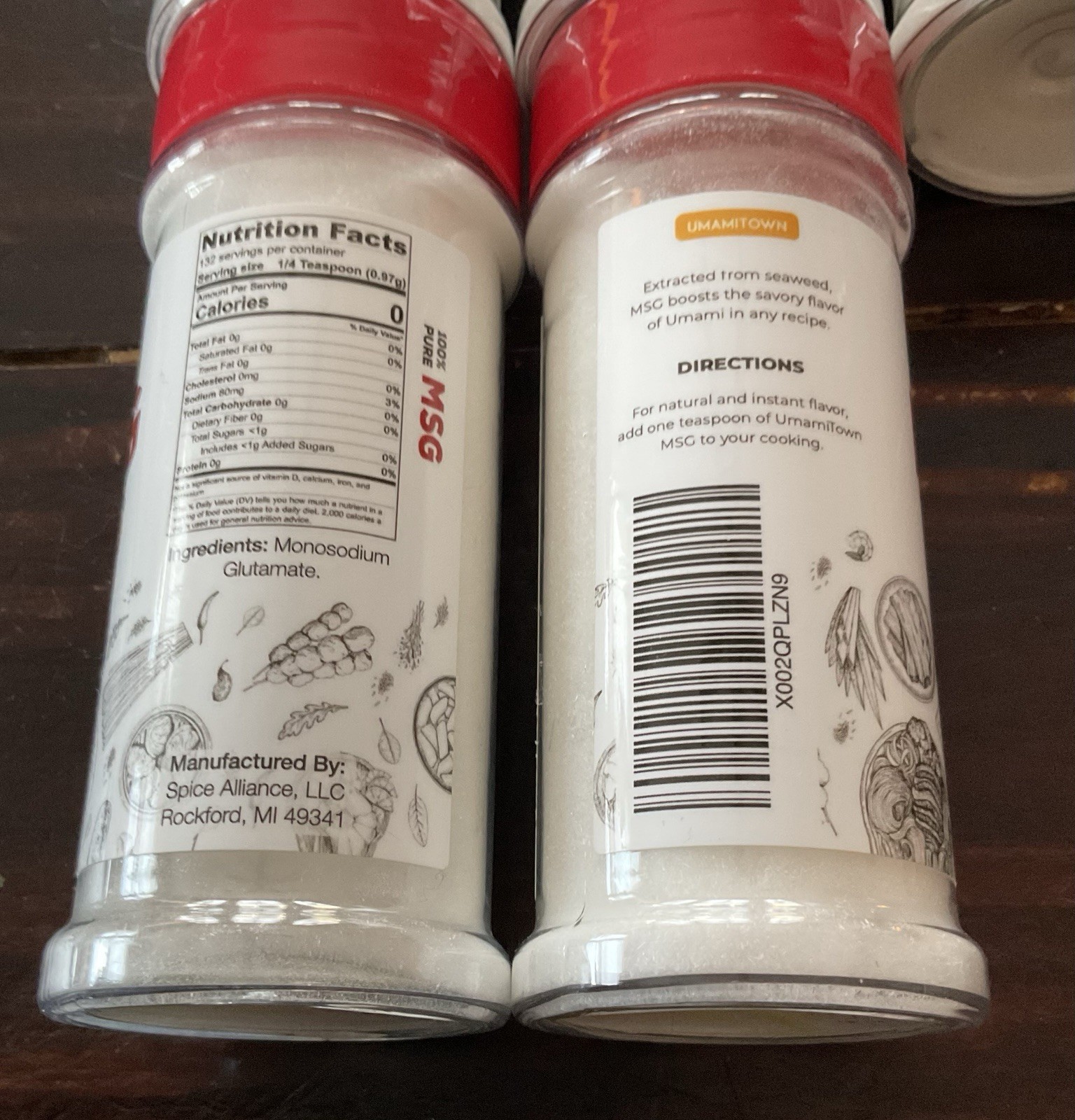 14 New 100 % Pure MSG Monosodium Glutamate Food Flavor Enhancer 4.5 Oz Ea. 02/27