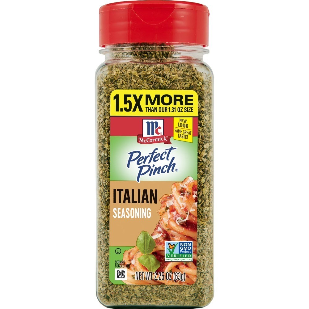 Italian Seasoning Spice Blend Dried Herbs 2.25 oz Glass Bottle for Cooking