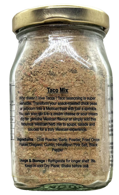 All Natural Taco Mix 100 grms