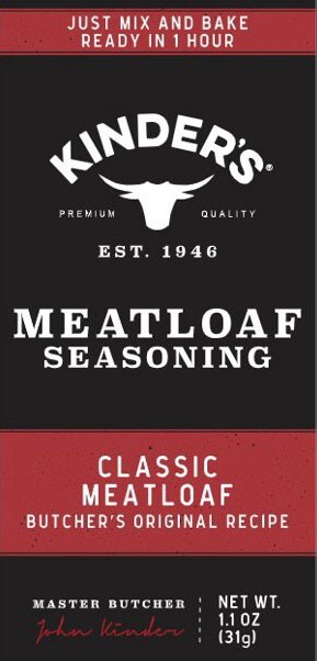 Kinder’s Classic Meatloaf Seasoning – 1.1 oz