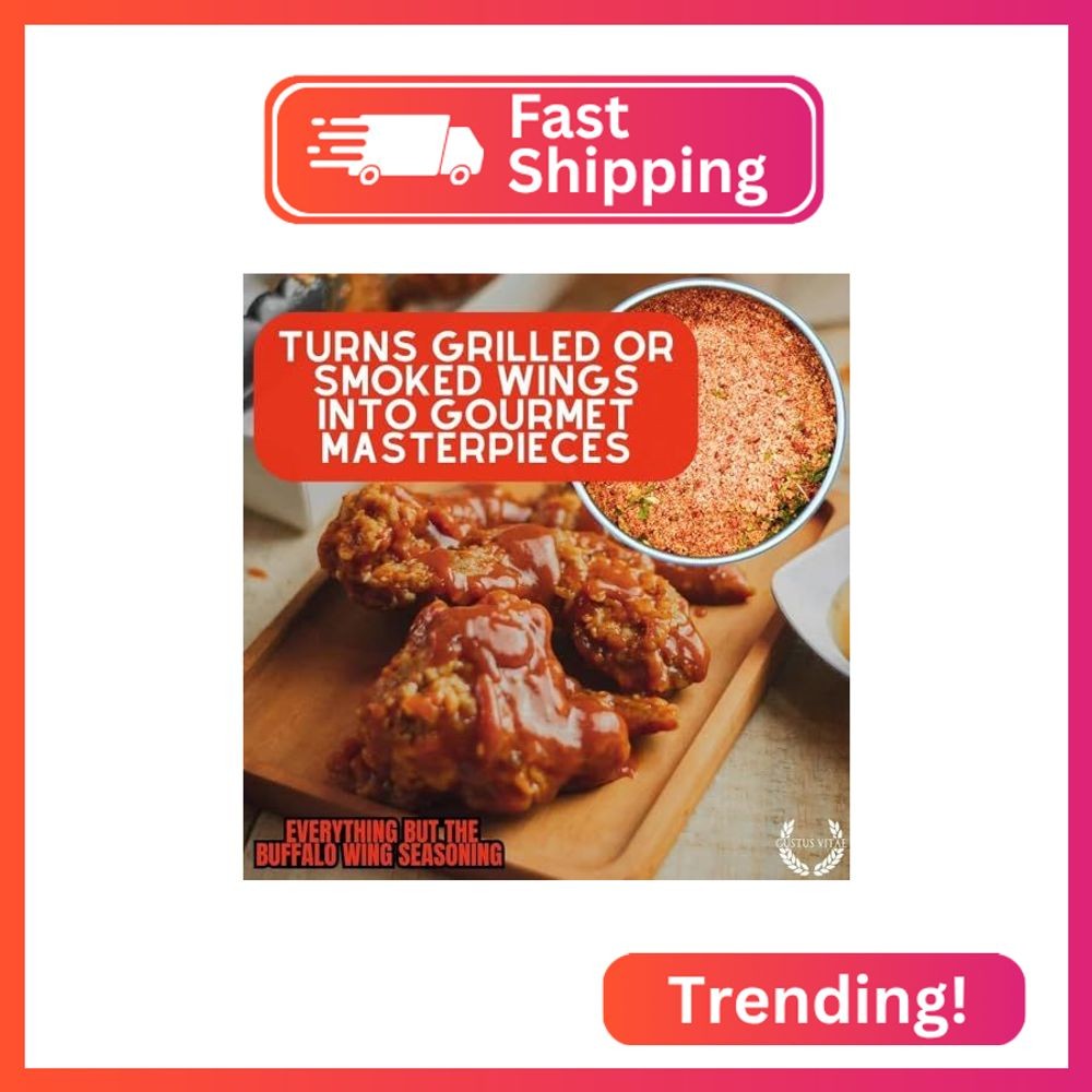 Everything But The Buffalo Wing Seasoning | All Natural | Hand Crafted | Non GMO