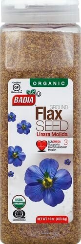 Organic Flax Seed, Ground, 16-Ounce