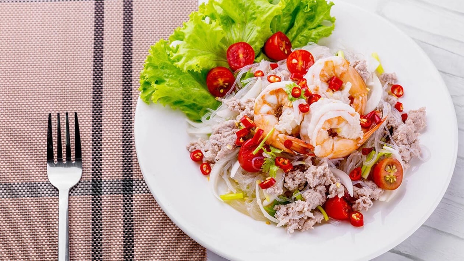 RosDee Yum Woon Sen Mix 40g x10 Thai Spicy Salad Powder Ajinomoto