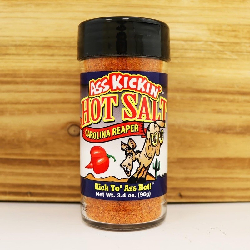 Hot Carolina Reaper Pepper Gourmet Salt Perfect Popcorn Seasoning Cooking Gift
