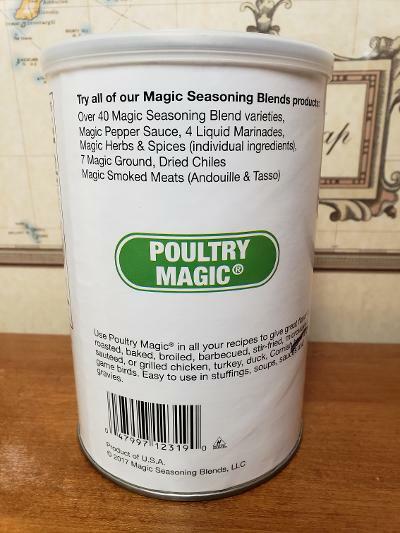 Poultry Magic 24 oz. Chef Paul Prudhommes’ Magic Seasoning