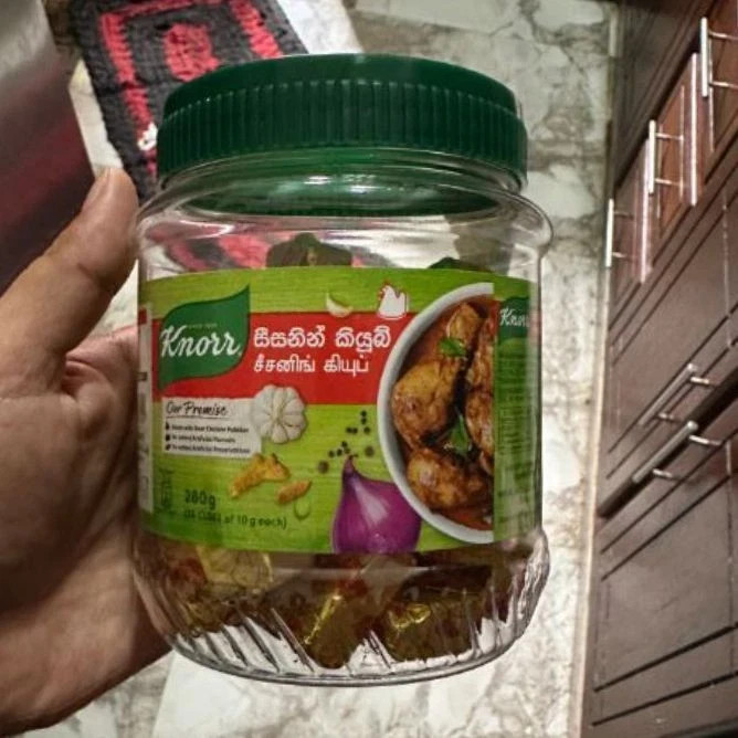 KNORR SEASONING SINGLE CUBE PACK (10G X 28 CUBES) 280G SRI LANKA