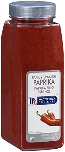 McCormick Culinary Fancy Spanish Paprika, 18 oz – One 18 Ounce Container of S…