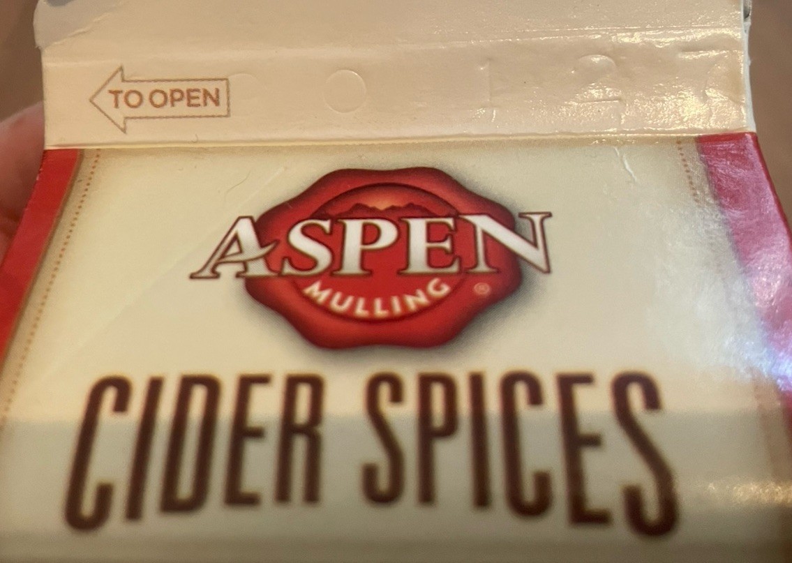Aspen Mulling Cider Spice – Original Spice Blend – 5.65 Oz, Pack of 4 ex 1/27