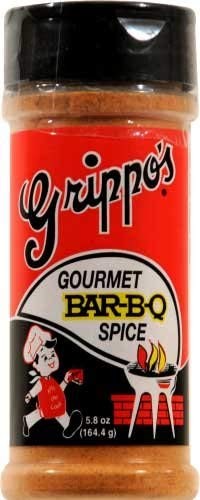 Grippo’s Gourmet BBQ Spice 5.8oz Seasoning for Grilling and Cooking