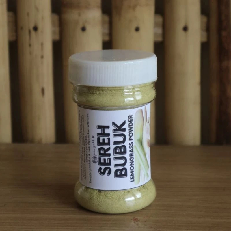 Lemongrass Powder 50g | Premium Sereh Bubuk Spice & Herbal Seasoning