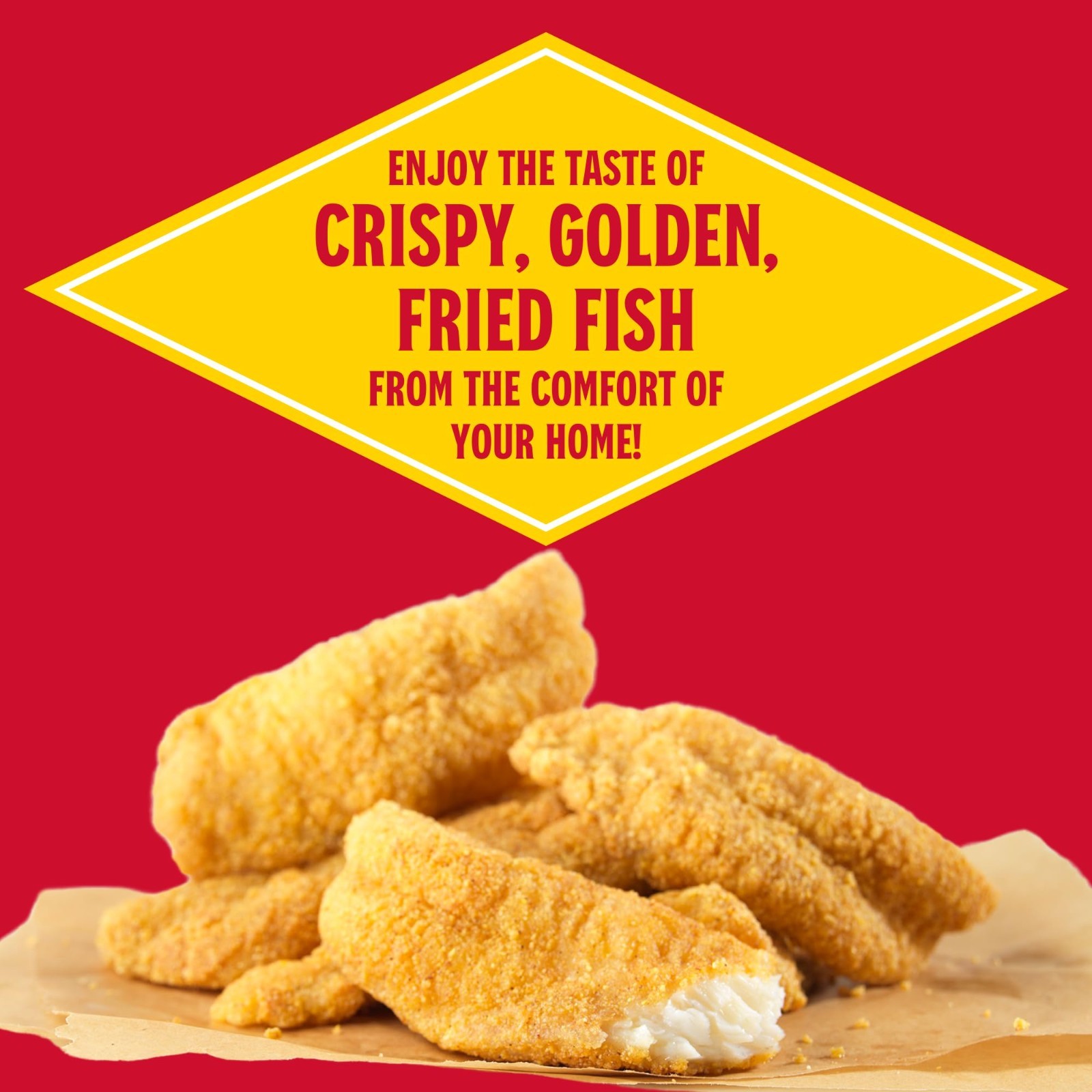 Seasoned Fish Fry Breading Mix – 1 Gallon Seafood Coating for Fish, Shrimp, Oyst