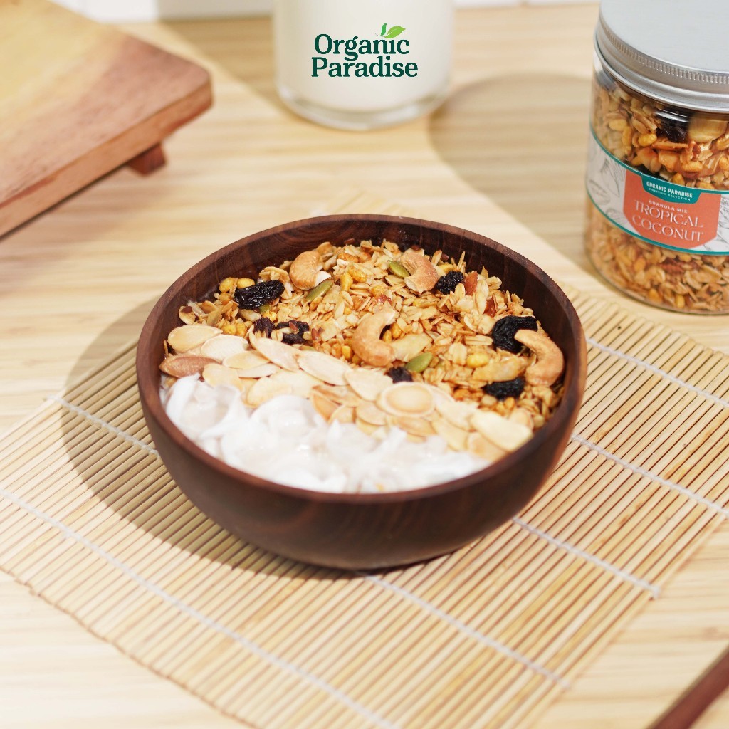 Tropical Coconut Granola Mix 1 Kg Breakfast Cereal Snack Topping On The Go