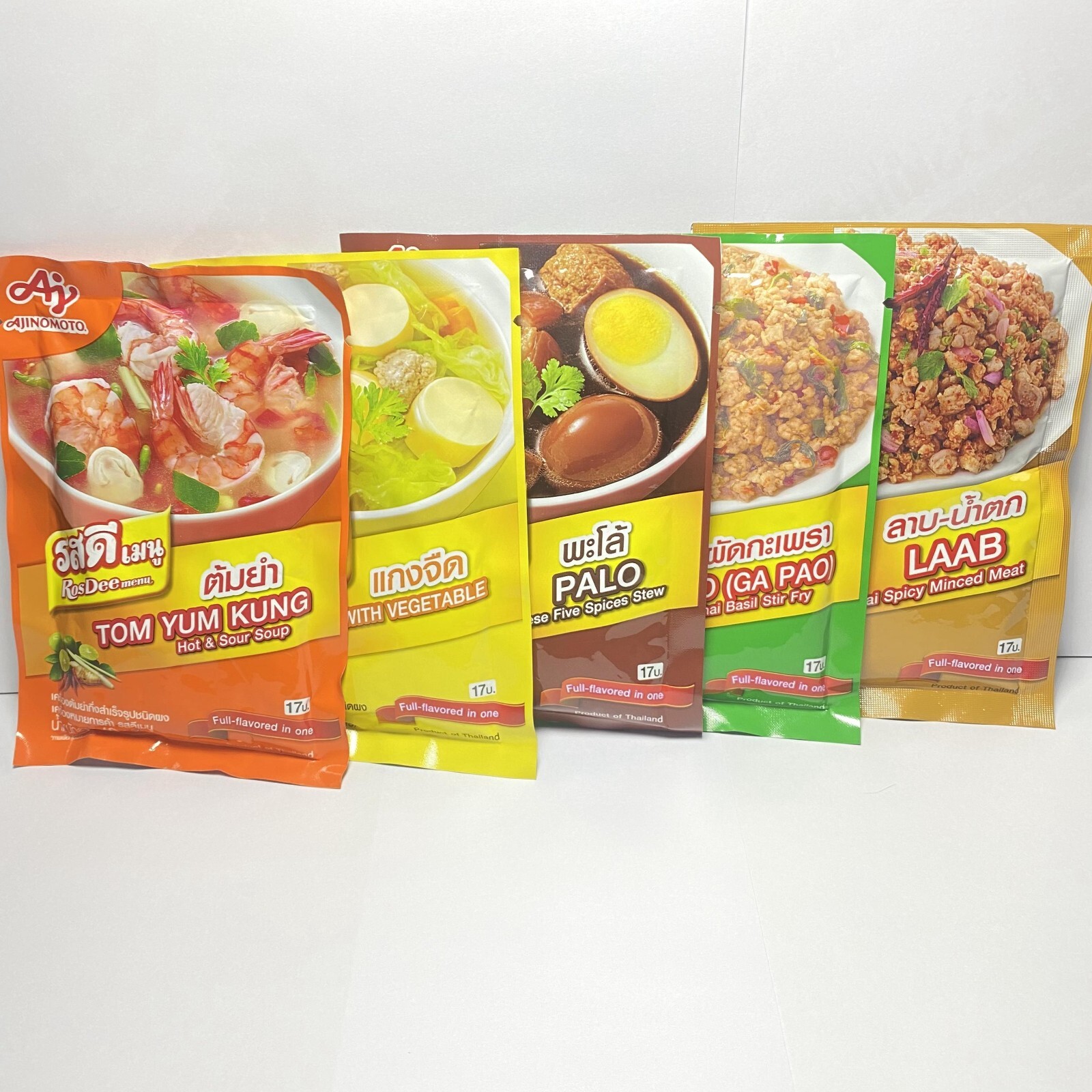 AJINOMOTO ROSDEE MENU CONDIMENT FOOD MIX 60g. THAIFOOD