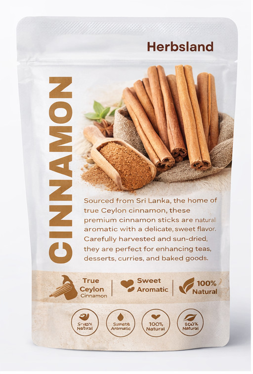 Cinnamon Sticks Premium Ceylon Alba Grade True Cinnamon Quills for Tea Cooking